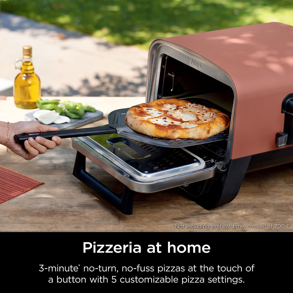 Ninja Woodfire Outdoor-Pizzaofen Terrakotta (OO101)