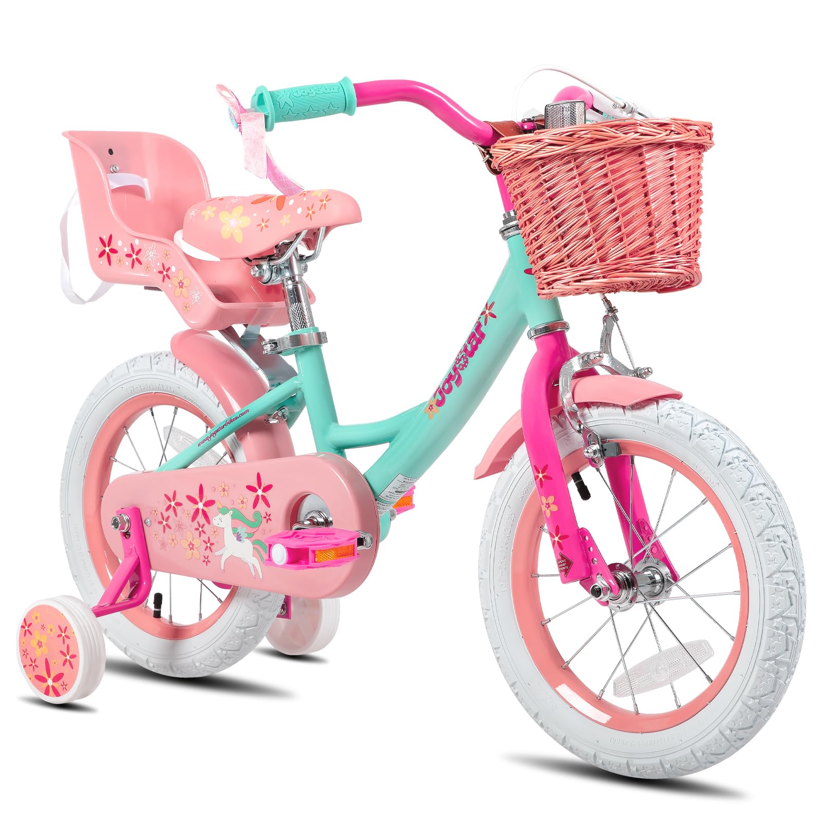 JOYSTAR Unicorn Kinderfahrrad mit Stützrädern