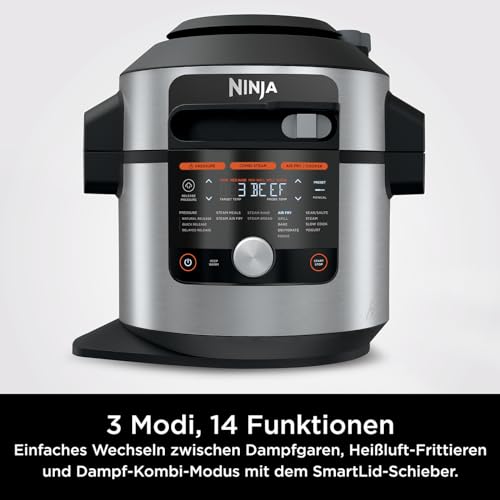 Ninja SmartLid Multikocher OL750EU, mit Thermometer