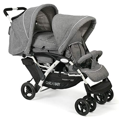 CHIC BABY 275 Geschwisterwagen Babytragetasche