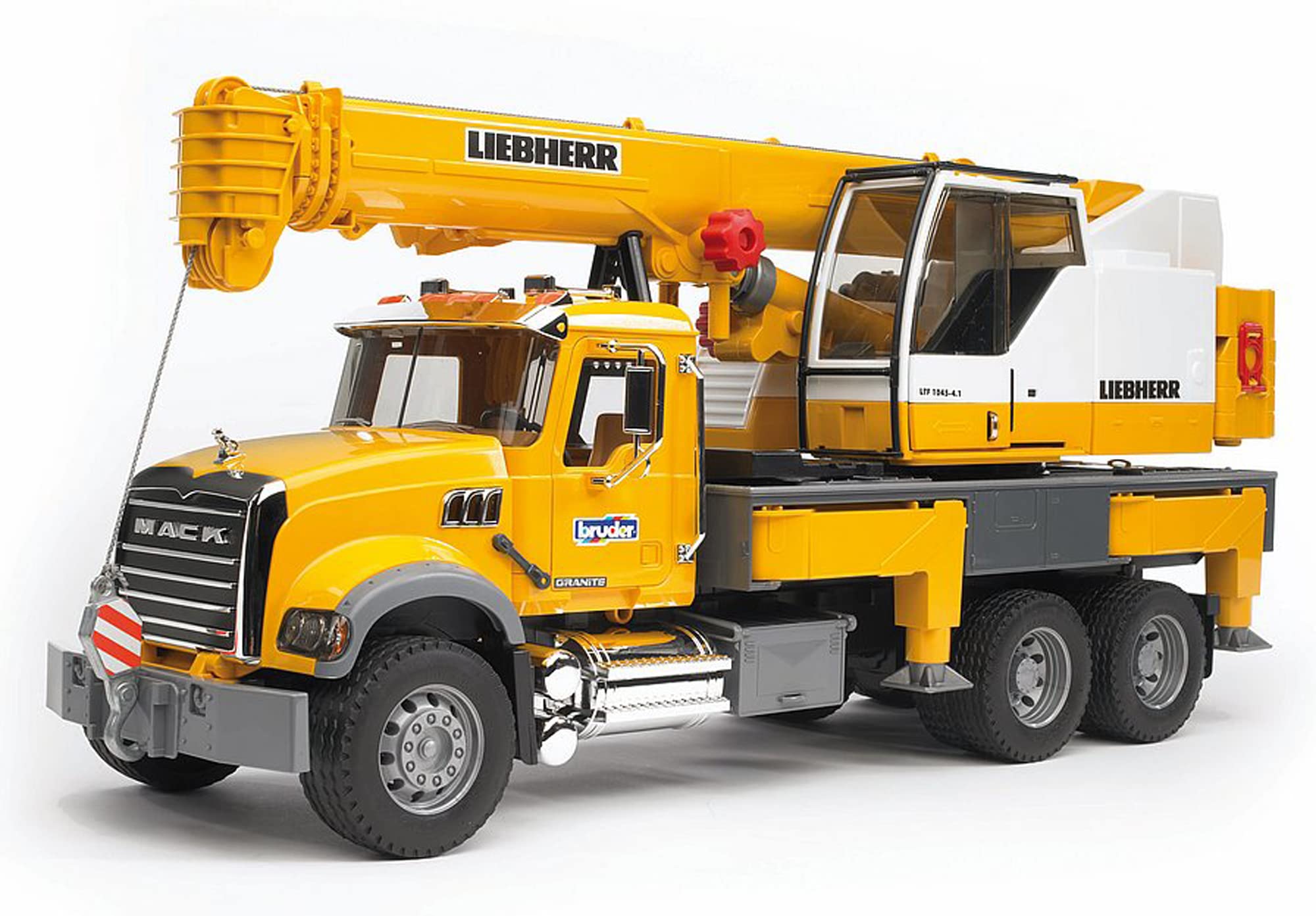 Bruder Scania Granite Liebherr Kran-Lkw Spielzeugfahrzeug