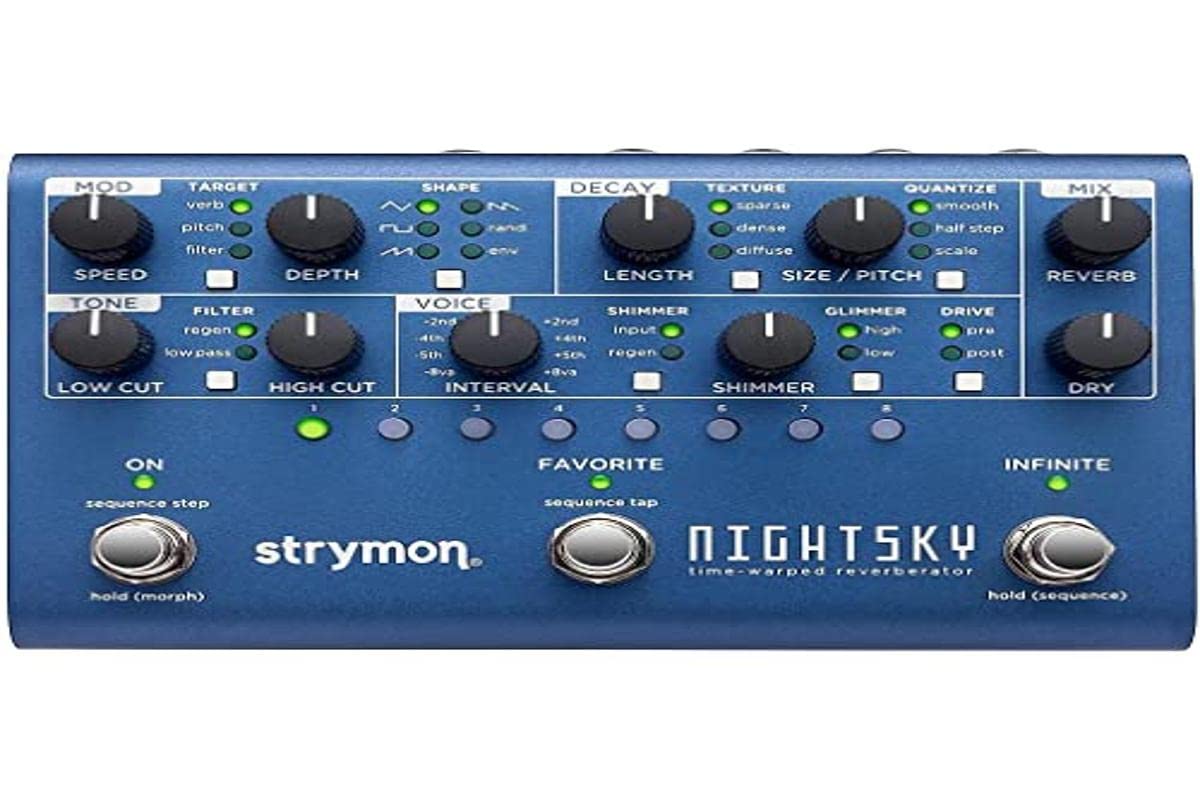 Strymon NightSky Time-Warped Reverberator Effektpedal