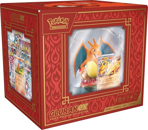 Pokémon Sammelkartenspiel Super Premium Kollektion holografische Kartendisplay Figur Boosterpacks