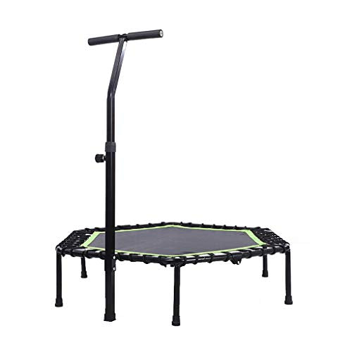 Fitness Trampolin verstellbarem Lenkergriff Heimtraining Cardio Training