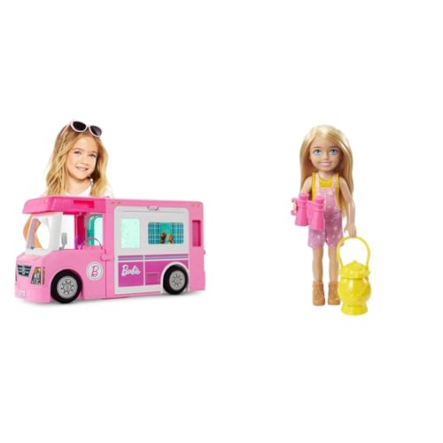 Barbie umbaubarem Chelsea Camping Haustier