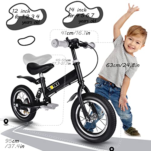 YBIKE kinderfahrrad Stoßdämpfern Schutzblechen Ausbildungsfahrzeuge