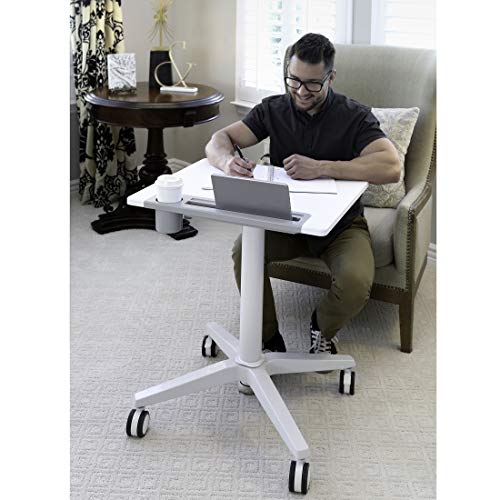 Seville Classics Höhenverstellbarer Tisch Aluminium