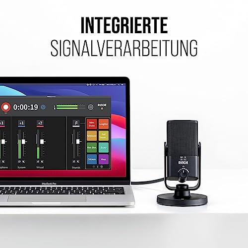 RØDE NT USB Mini Kondensator USB Mikrofon Studioqualität USB C auf USB C Kabel