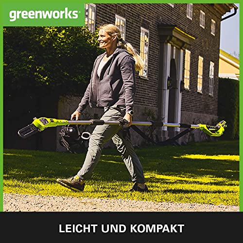Greenworks Akku Hochentaster G40PSF Schwertlänge Kettengeschwindigkeit