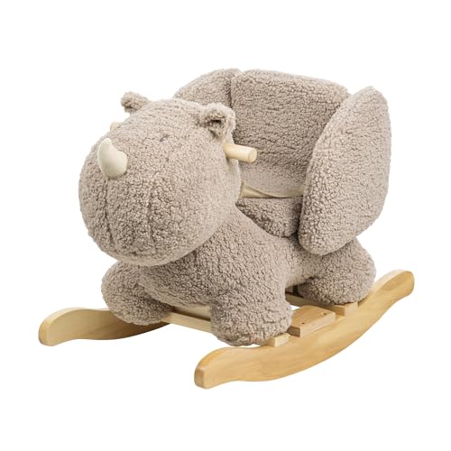 Nattou Schaukeltier Teddy Stoff Sicherheitsgurt Herschaukeln