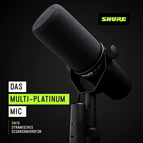 Shure SM7B Gesangsmikrofon XLR Studiomikrofon Frequenzbereich