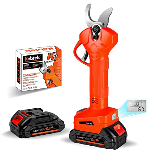 Kebtek 18 V Akku Gartenschere batteriebetriebener Ah Lithium Batterien B05532