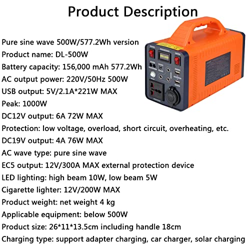 FREEDOH Powerstation Solarstromgenerator Wechselstromsteckdosen Outdoor Camping