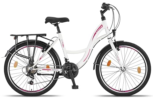 Licorne Bike Hollandrad 28 Zoll Citybike mit Gangschaltung