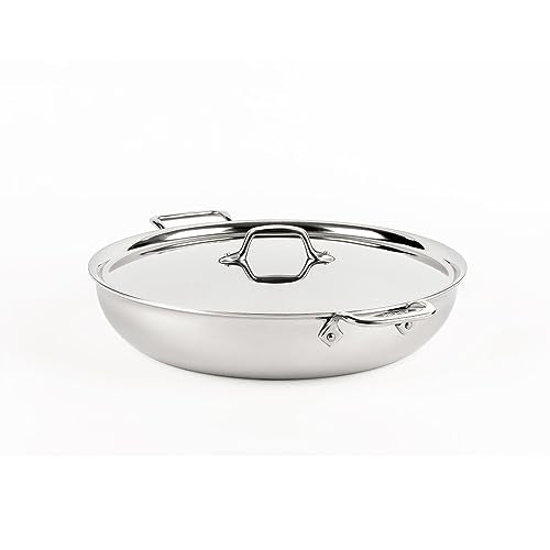 All Clad Edelstahl Bratpfanne Induktion Grillsicher Kochgeschirr