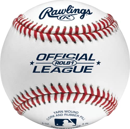 Rawlings Liga Basebälle Wettkampfqualität Übungsgebrauch Zähloptionen