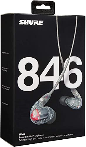 Shure SE846 CL EFS Kopfhörer Geräuschunterdrückung austauschbar Klar
