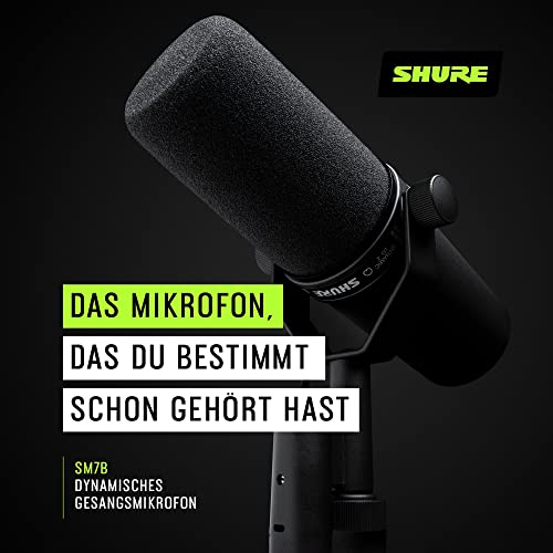 Shure SM7B Gesangsmikrofon XLR Studiomikrofon Frequenzbereich