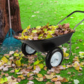 Pure Garden Schubkarre 2 Rad Gartenwagen Landschaftsbau